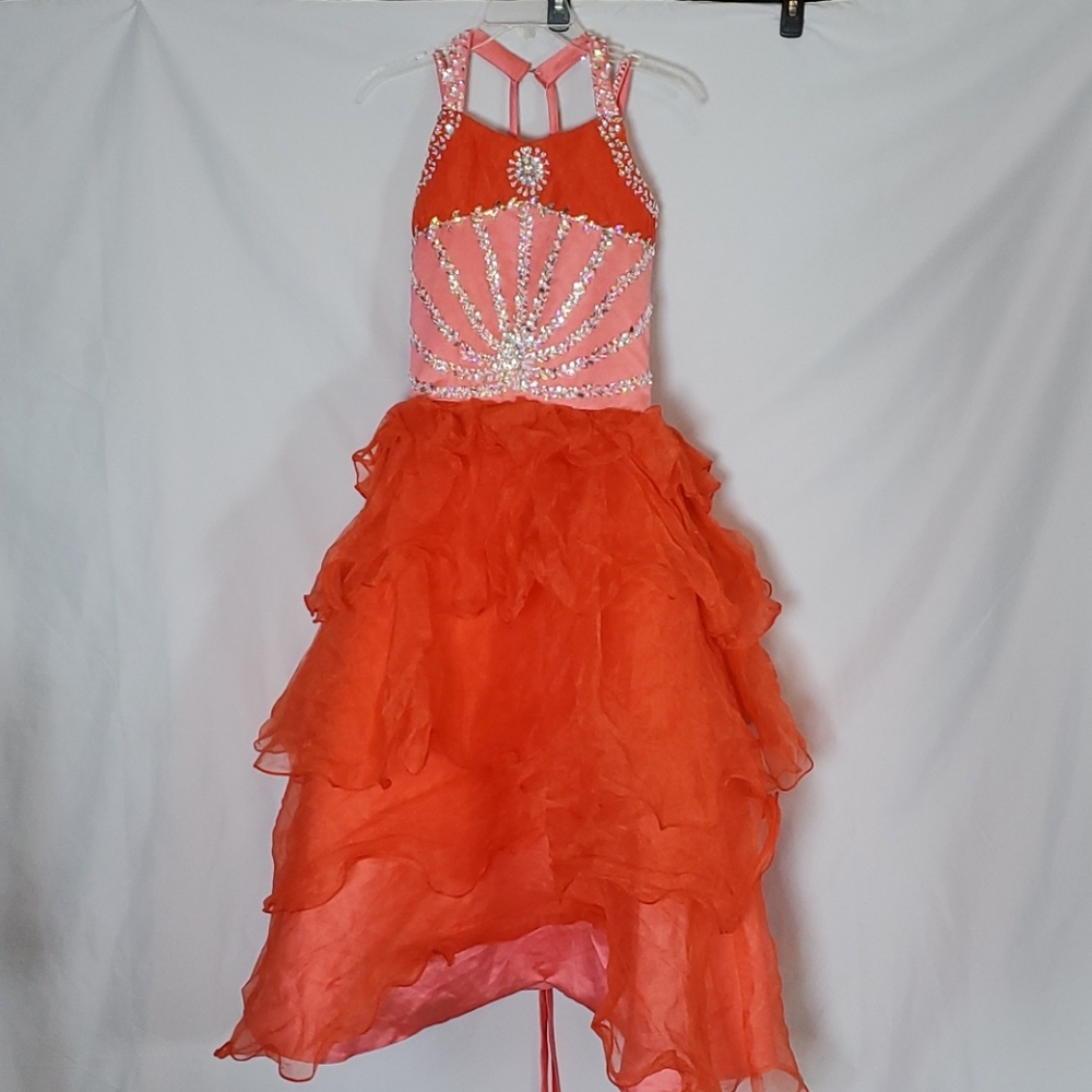 Girls formal dress, M/L ?, for costume, dress up.